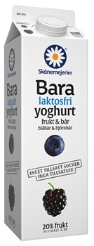 Bara Laktosfri Yoghurt blå/björn